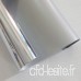 LRQY Dépoli Film Miroir Fenêtre Opaque Intimité Anti 99% UV Silber Auto-Adhésif Protection de Solaire Feuille de Décoration 120x300cm47x118inch - B07RTWL81R